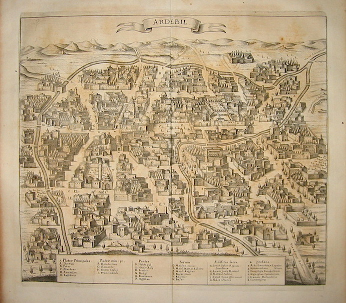 Merian Matthà¤us (1593-1650) Ardebil 1649 Francoforte 